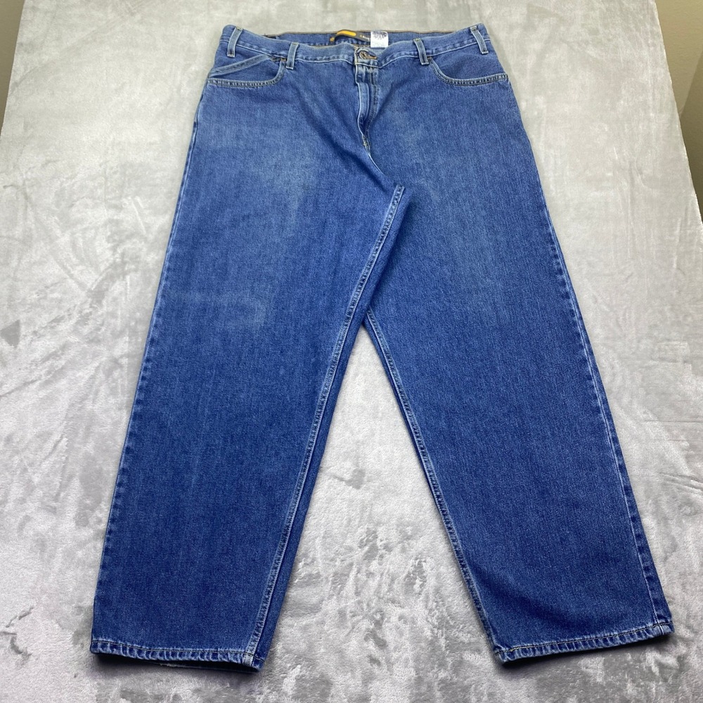 Levi's SilverTab Baggy Jeans Mens Sz 40 Blue Denim Vintage Y2K Wide Leg 2004